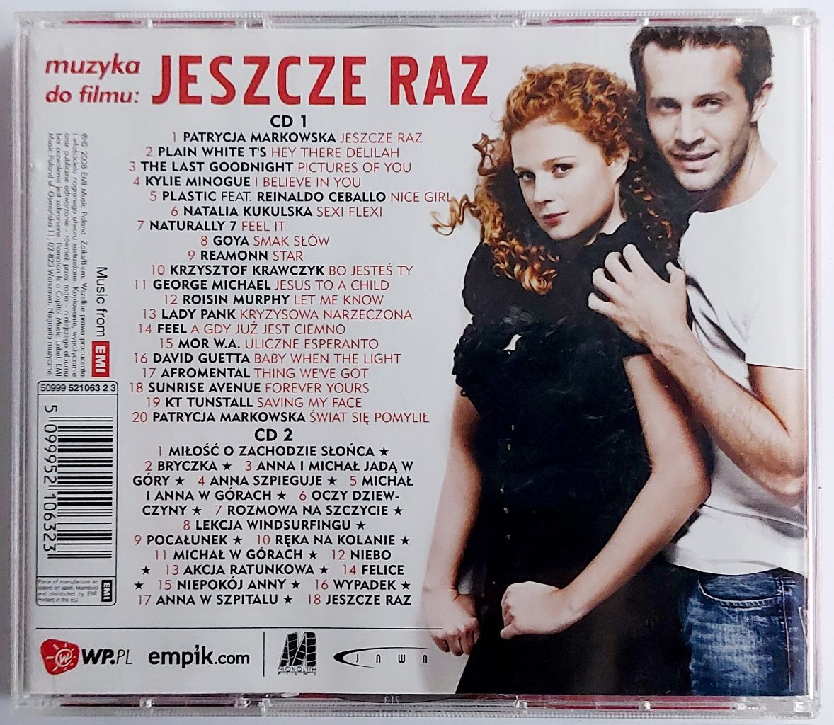 Soundtrack Jeszcze Raz 2CD 2008r Goya Reamonn Feel Afromental