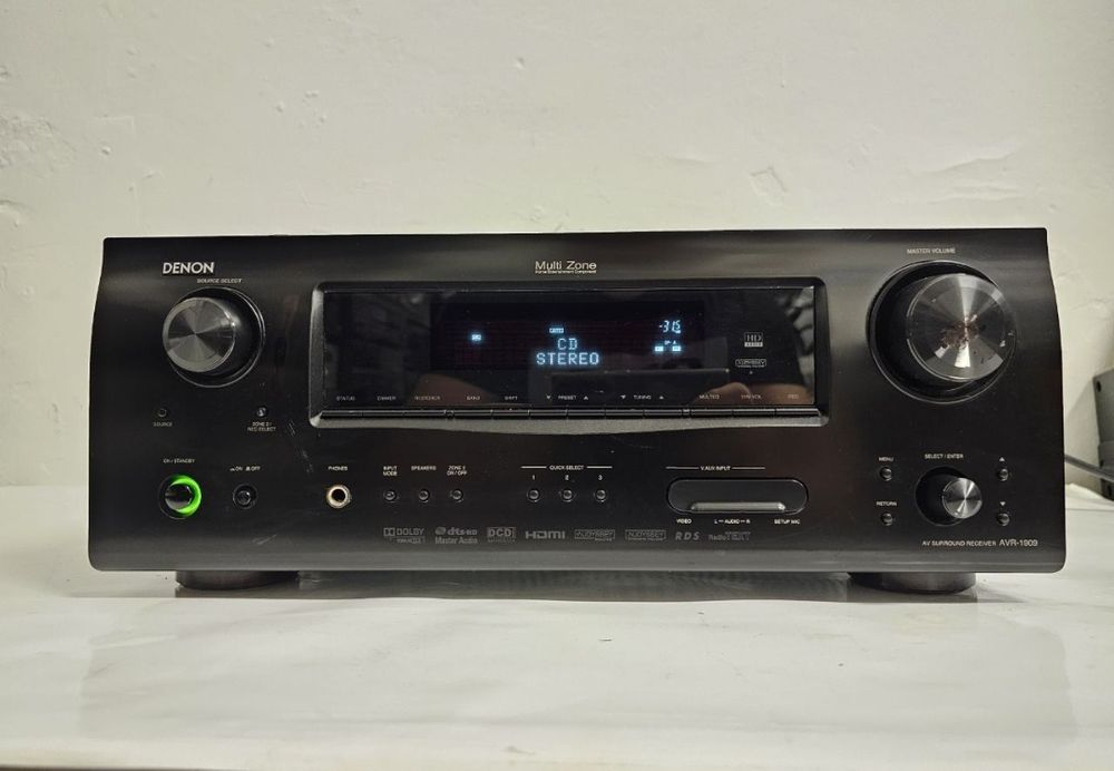 7.1 Amplituner Denon AVR-1909, 7 x 120 W.