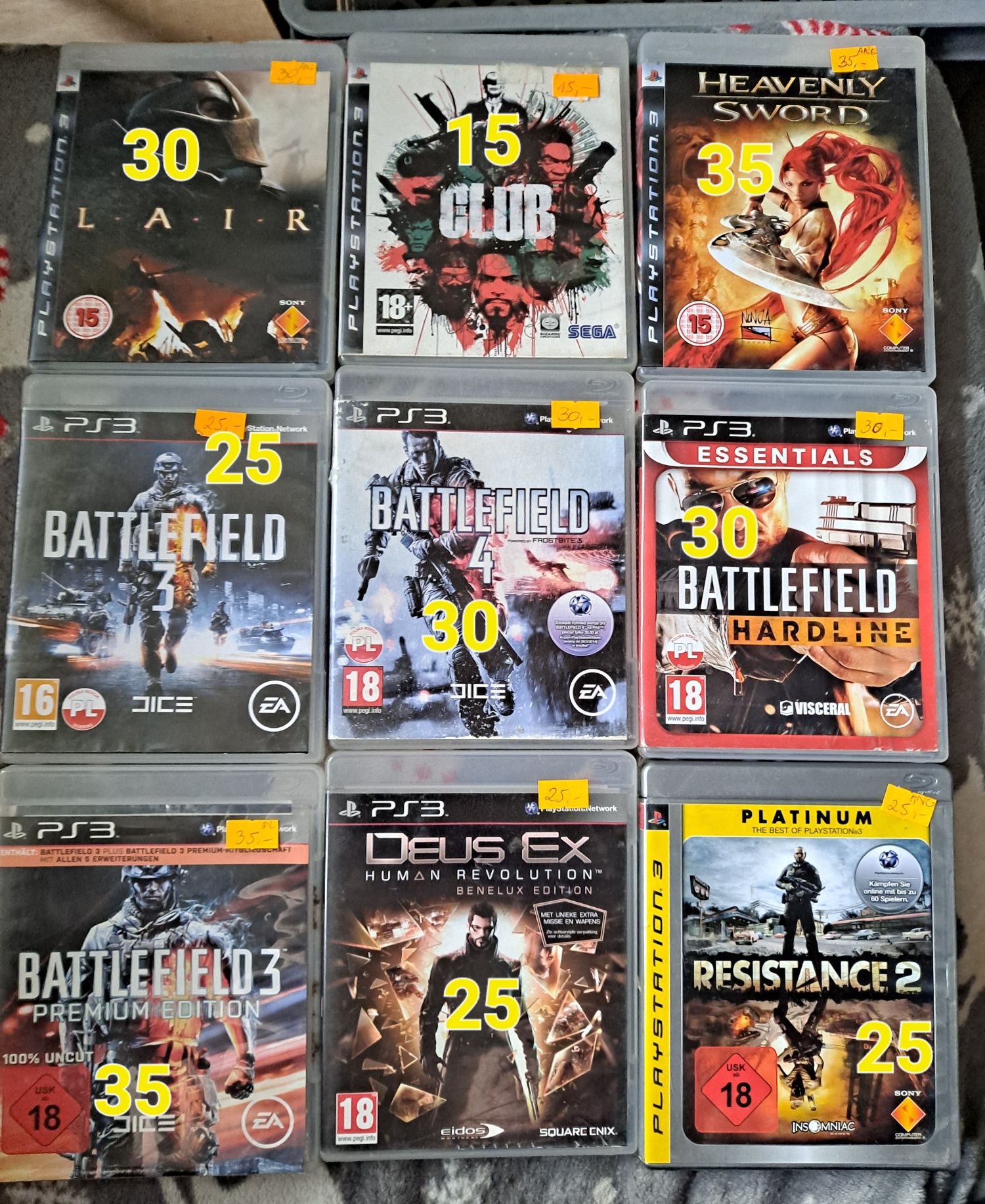 Gry na ps3, eyepet, wrc,battlefield
