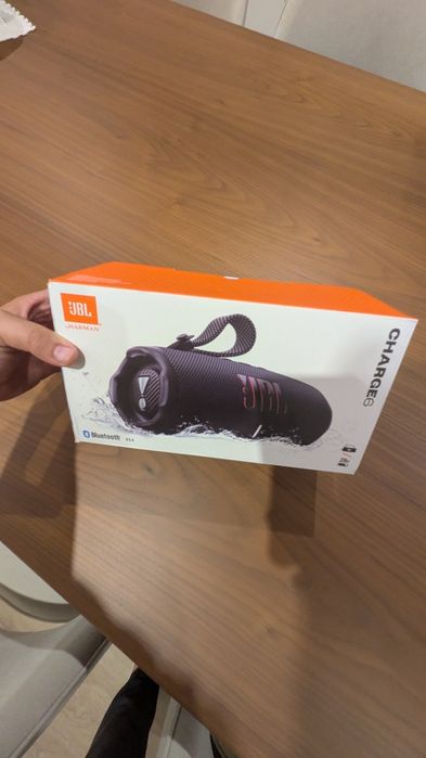 JBL charge 6 preta - nova , caixa selada