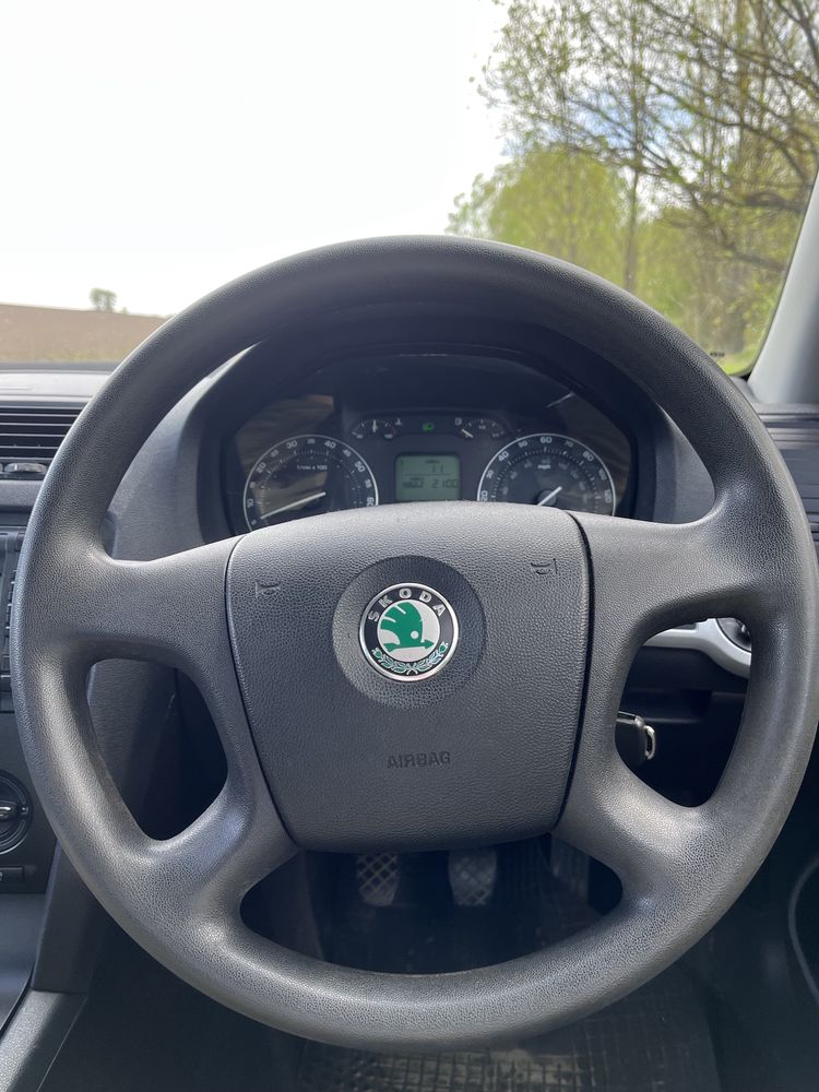 Потолок, Руль, Подушка, Салон, кнопка, плафон, Skoda Octavia A5