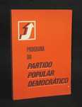 Livro A Social-Democracia para Portugal Programa do PPD