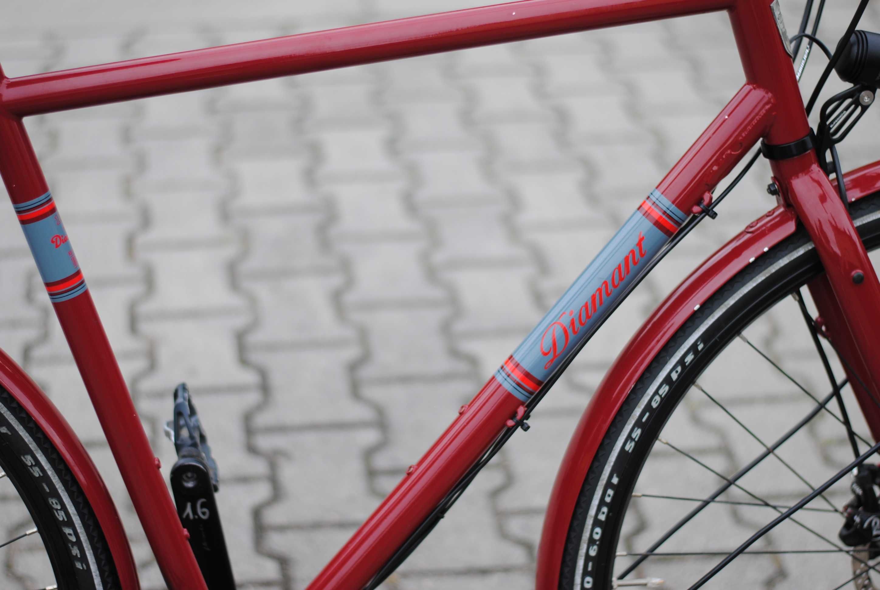 Rower typu gravel Diamant Jahre 132 osprzęt shimano, koła 28 zobacz