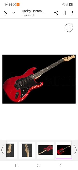 Harley Benton ST-JAMster nova, na caixa