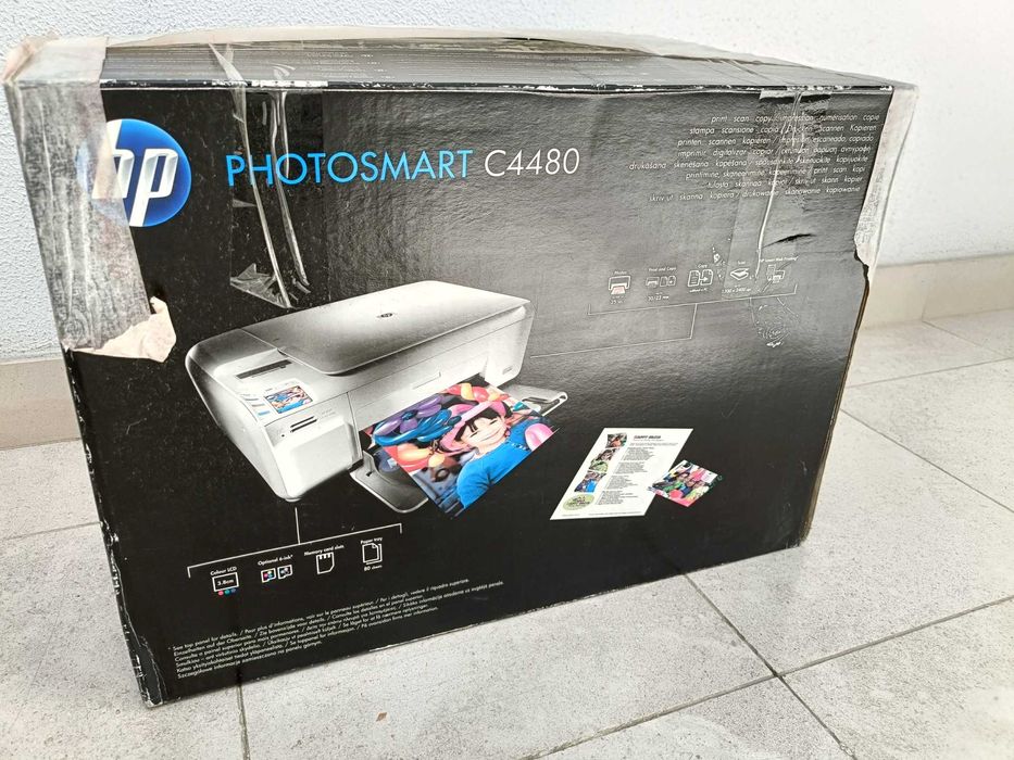 Impressora + Scan HP Fhotosmart C4480