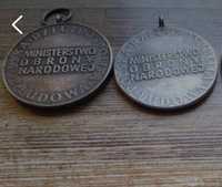 2 medale srebrne Za zasługi dla obronności kraju Prl