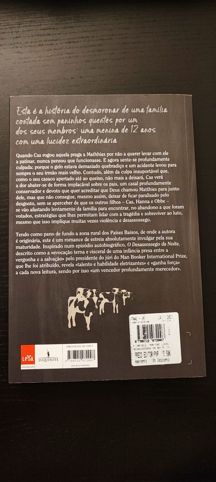 O Desassossego da noite-Marieke Lucas Rijneveld