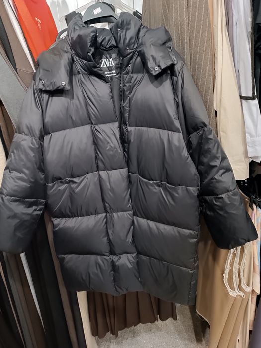 Пуховик Zara 164 см. Xs-S
