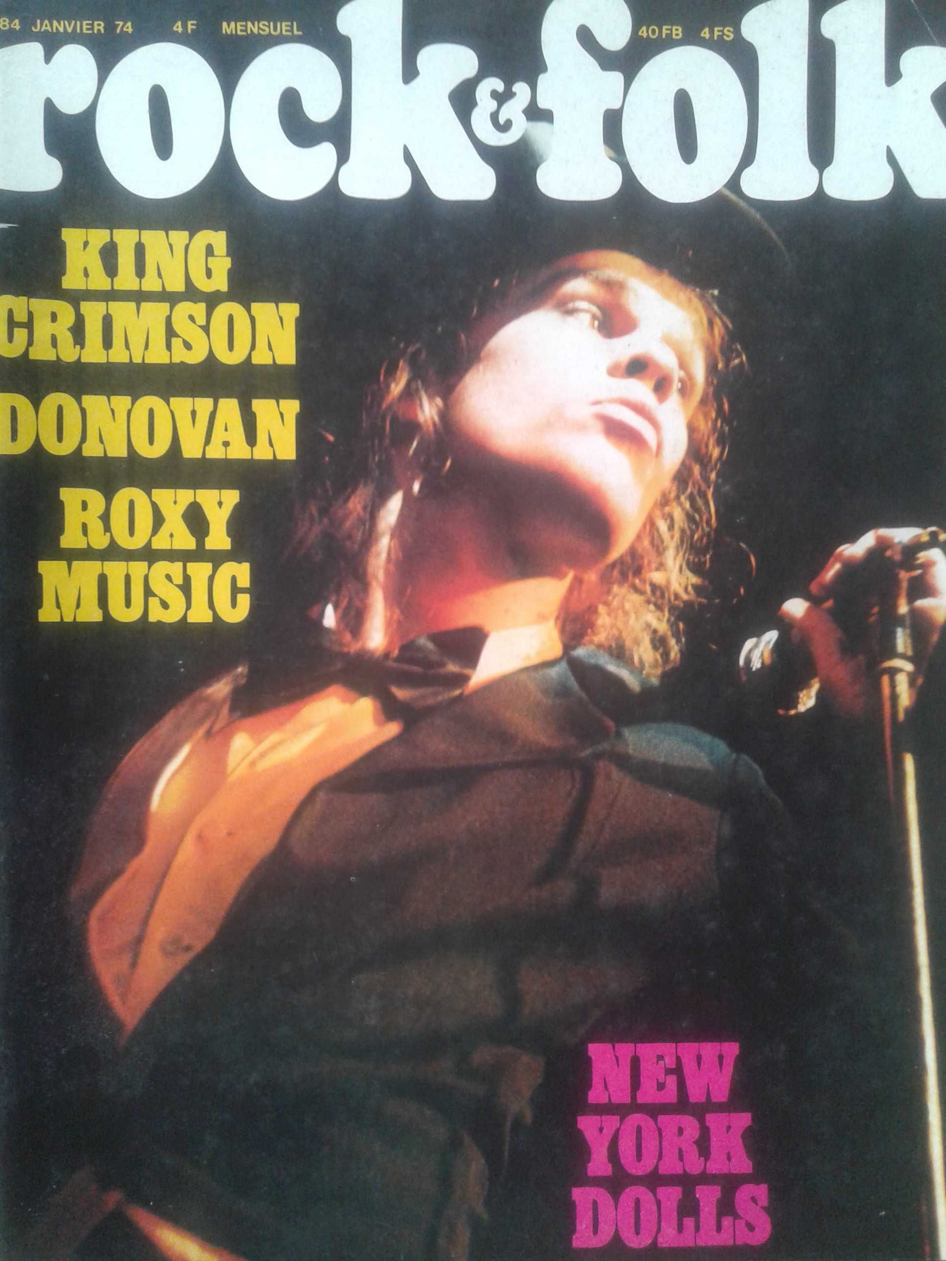 Revistas Musica anos 70 Rock & Folk