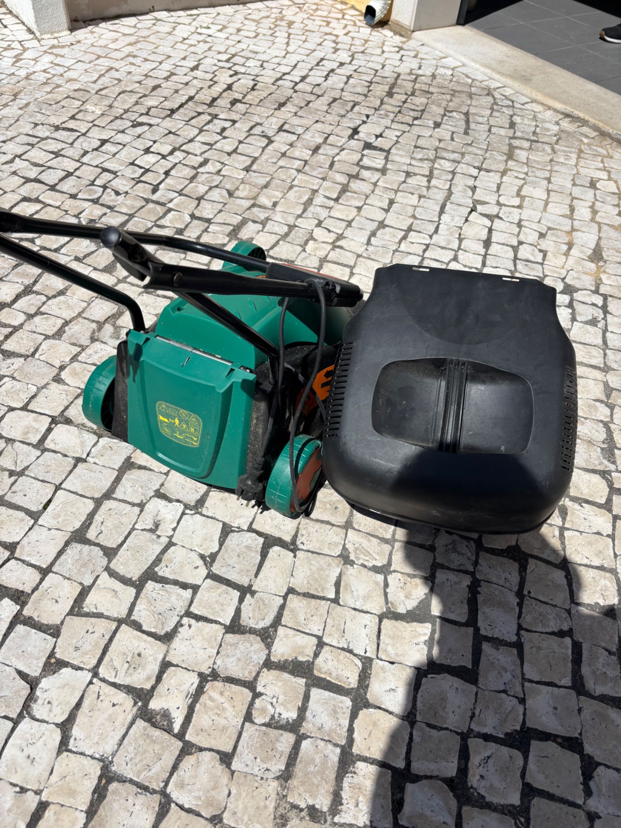 Máquina de cortar de relva + extensão