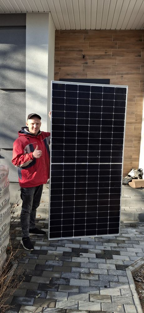 ГИБРИДНАЯ СТАНЦИЯ! Солнечные Панели! Инвертор Deye/Longi Solar!