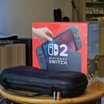 Consola Nintendo Switch 2 com mala de transporte