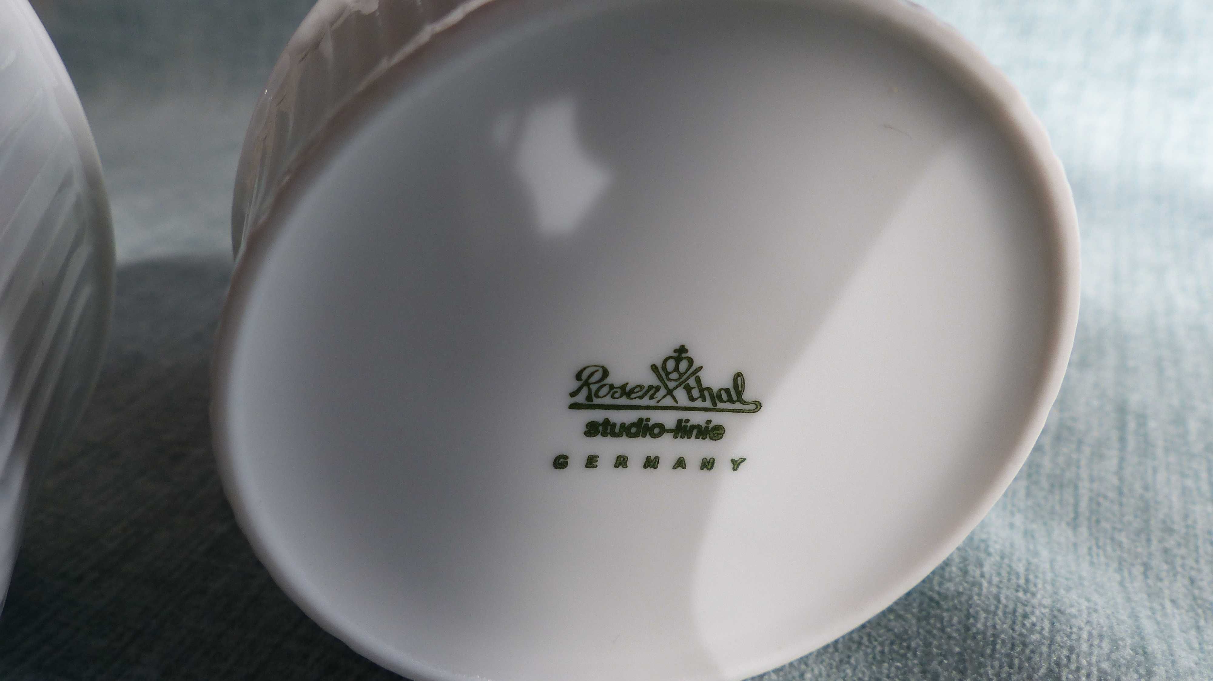 świecznik i naczynko porcelana Rosenthal