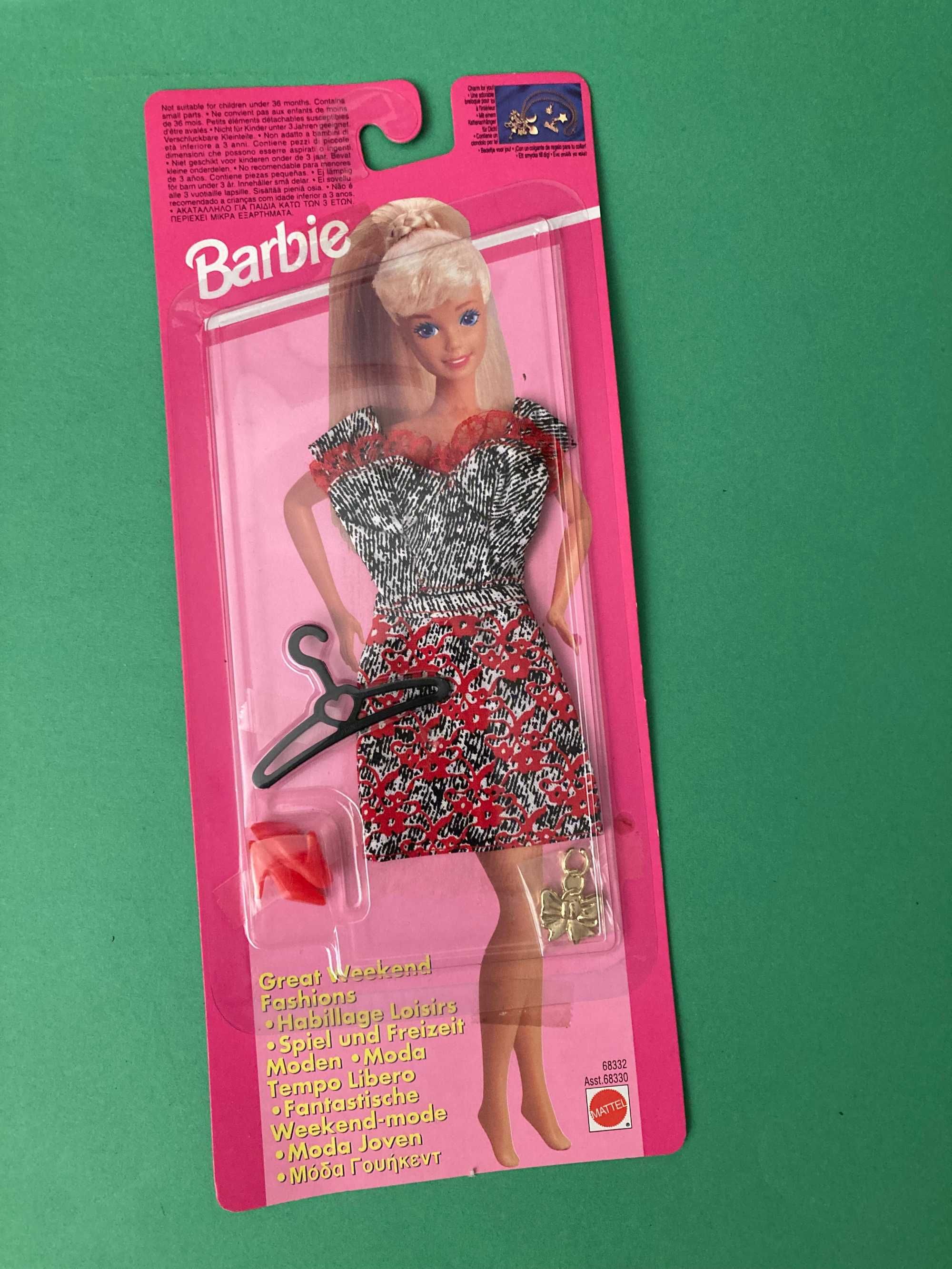 Conjuntos Roupa Barbie Great Weekend Fashions Mattel Anos 90