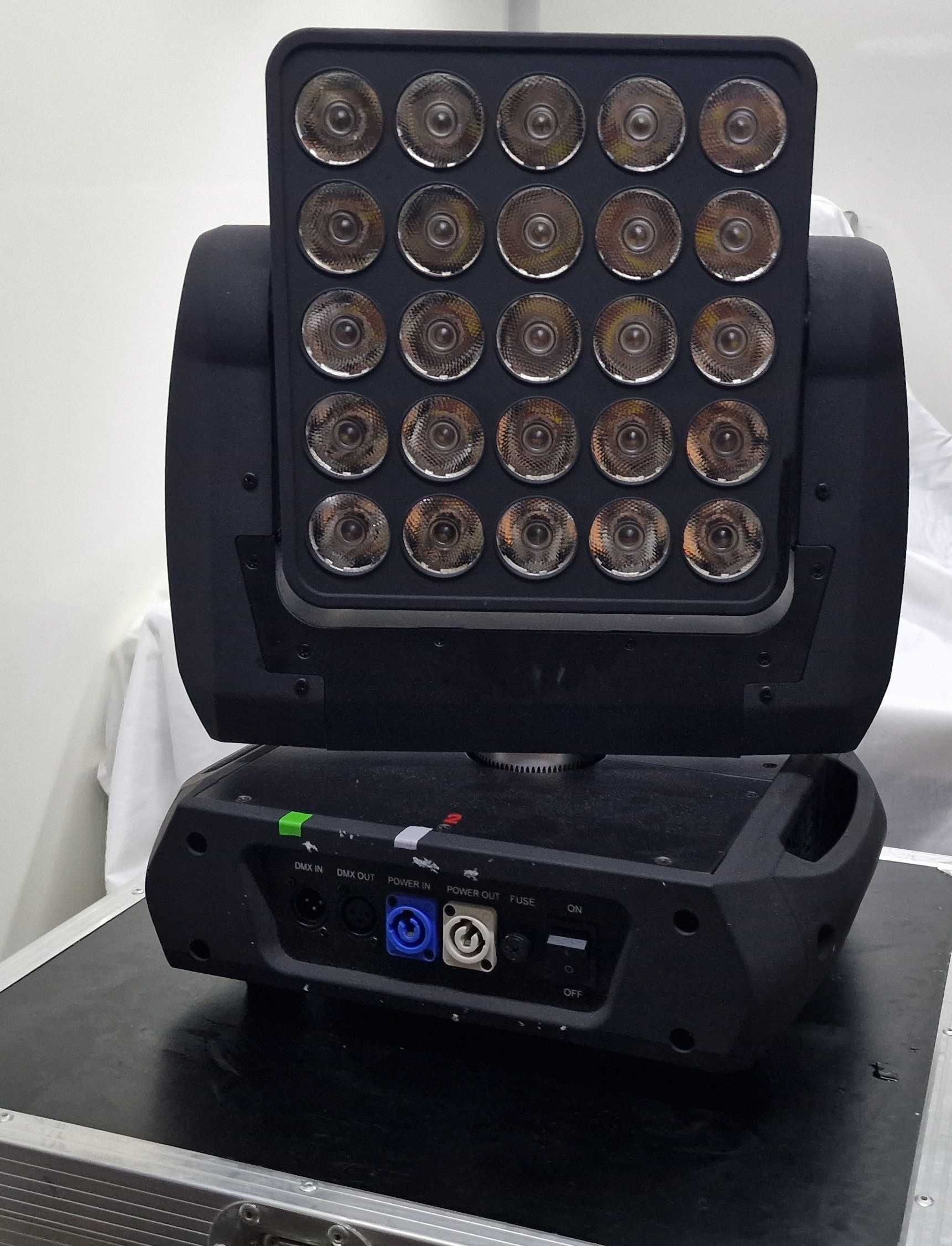 Ruchome głowy Matrix LED DMX - 2 szt.