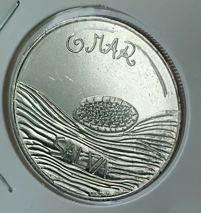 Moeda 5€ - Série desenhar uma por uma criança.