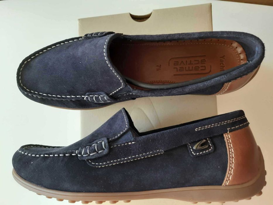 МОКАСИНЫ муж, нубук, GAMEL ACTIVE, Германия