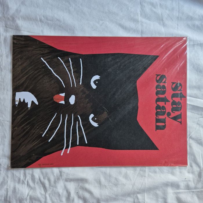 Plakat stay satan Behemoth

Oryginał w folii nabyty we Wrocławiu kilka