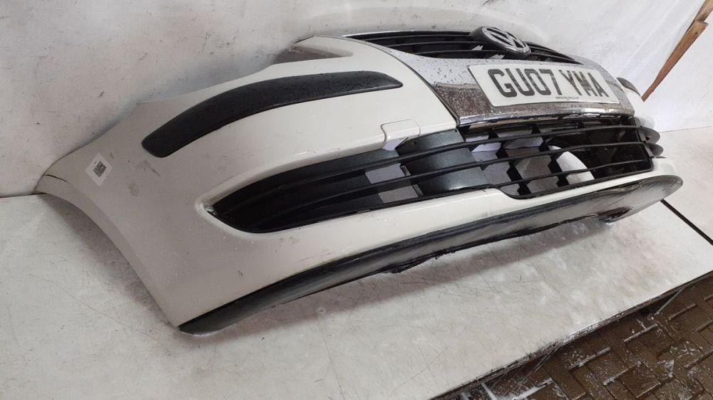 ^ ZDERZAK PRZÓD PRZEDNI VW VOLKSWAGEN TOURAN LIFT FL BIAŁY LB9A