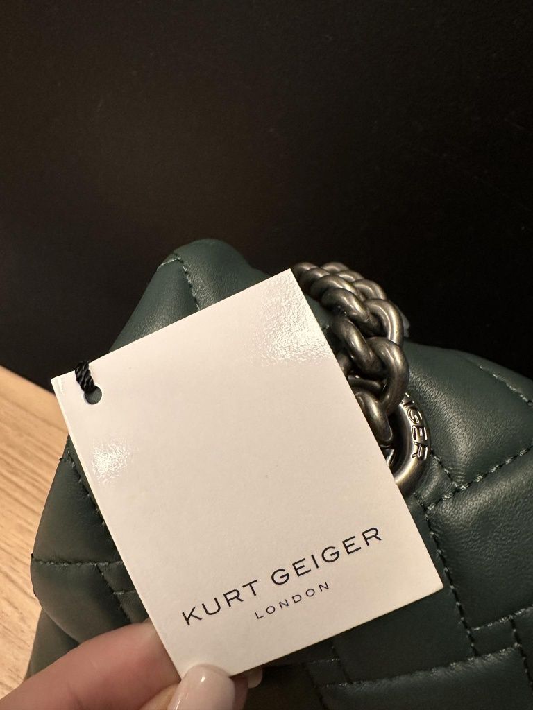 Nowa zielona torebka Kurt Geiger