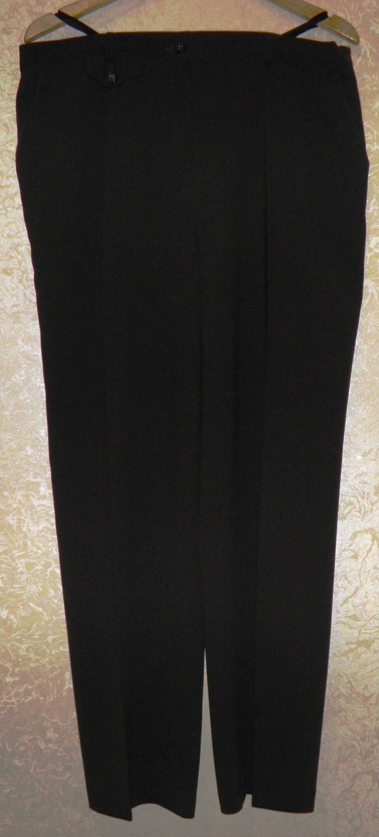 Женские брюки Коричневые брюки Тёмные брюки прямой крой Размер 54