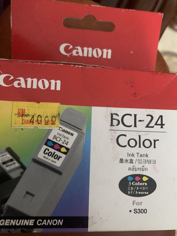 Оригінальний картридж canon bci-24 S200, S300, i320, imageClass MPC200