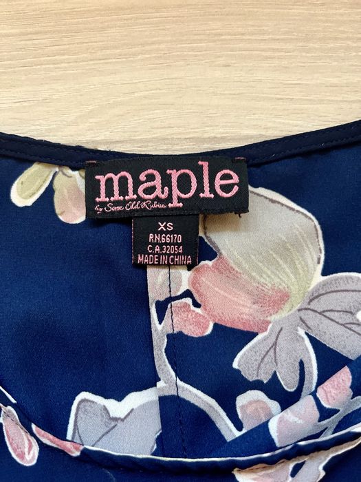 Шифонова блуза кофтинка для вагітних