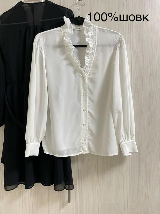 Блузка 100%шовк Sandro M