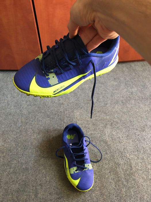 Nike mercurial сороконожки мерки