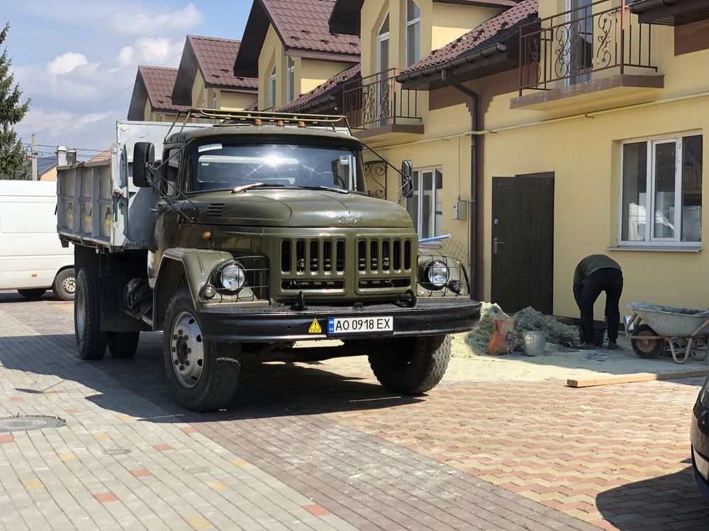 Доставка,пісок,щебень,рінь,отсев,вивоз сміття,вантажні перевезеня.зил,