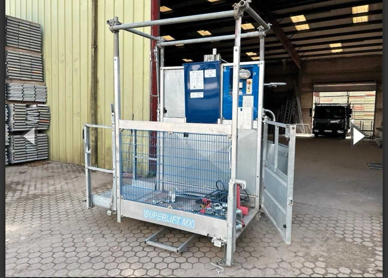 Winda budowlana towarowo osobowa Böcker Superlift MX 320kg lub 3 osoby