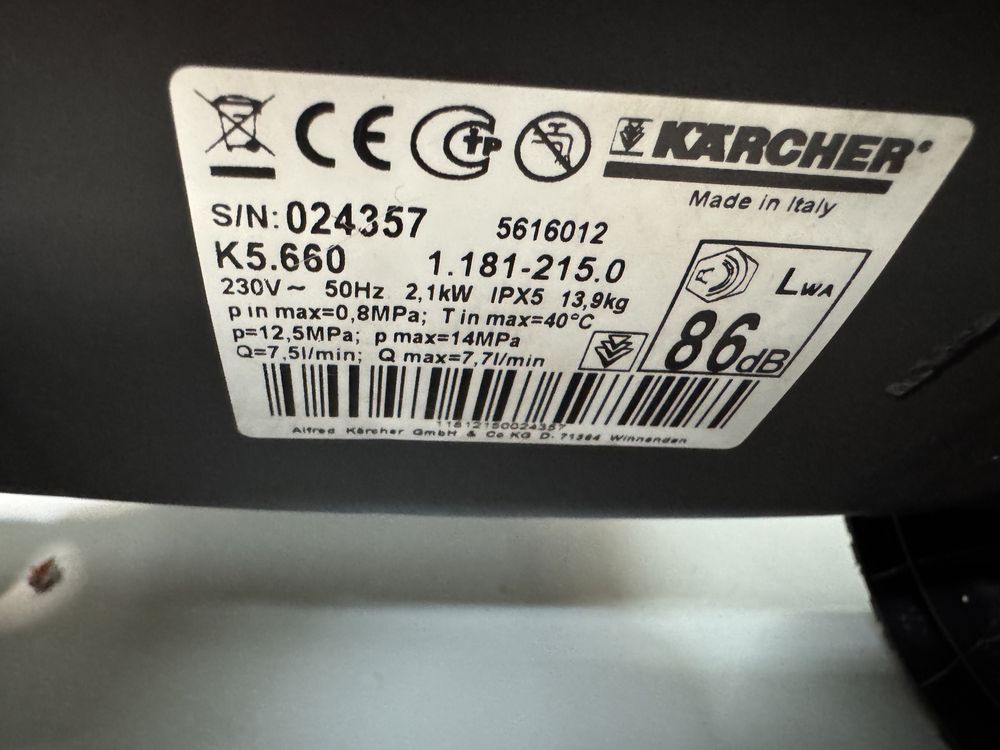 Мийка Karcher K5( k5.660)
