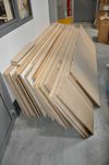 Płyty MDF z regałów magazynowych 268 x 80 x 1,8 cm