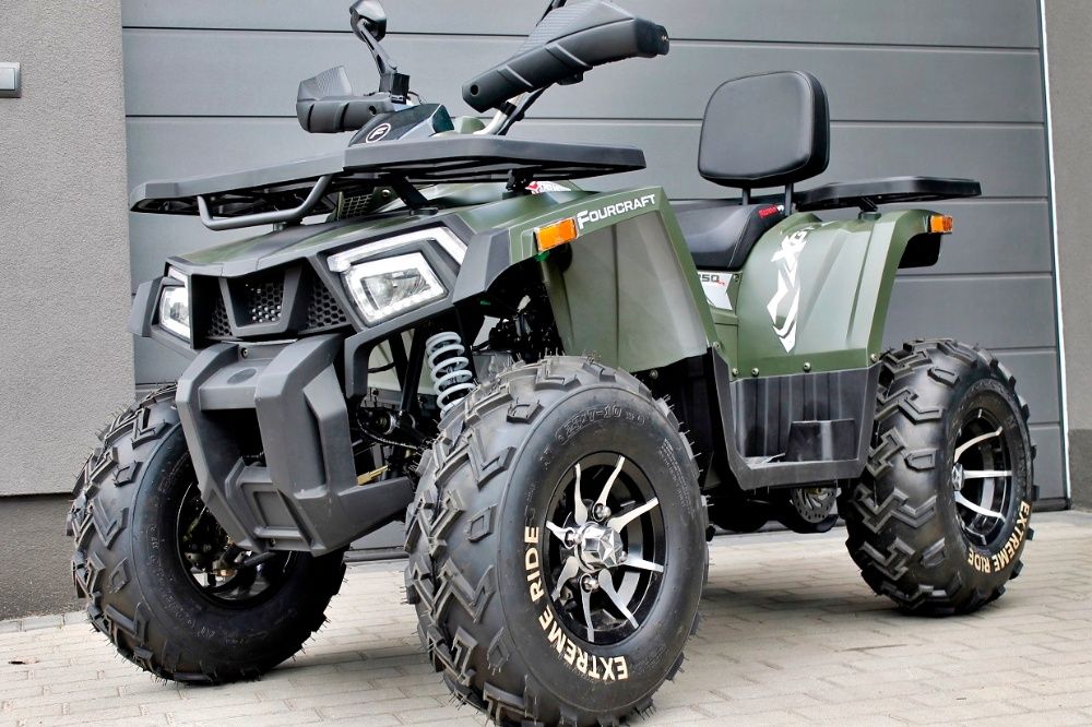 Quad FourCraft 250 ! 24KM ! NAJWIĘKSZY XXXL ! Ledy ! Max opcja ! RATY