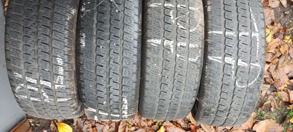 Opony zimowe 195/60/16C 4szt. cena komplet van dostawczy