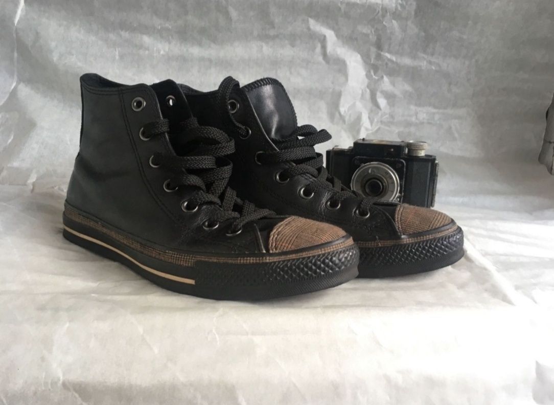 Converse кеды кожаные