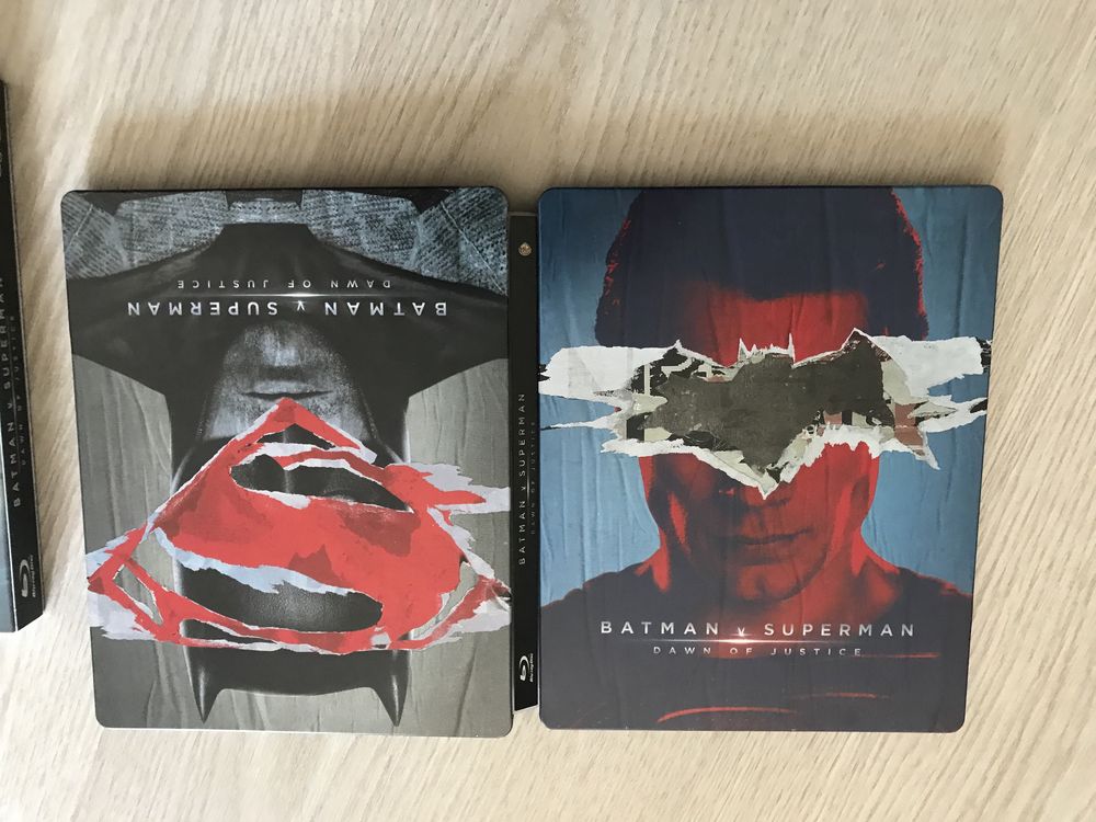 Batman vs Superman blu-ray steelbook Mantalab