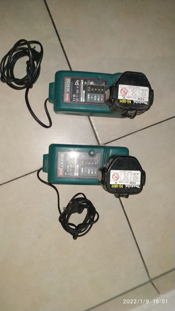 Makita Ładowarka DC1414+Akumulator 12V 2.6 Ah