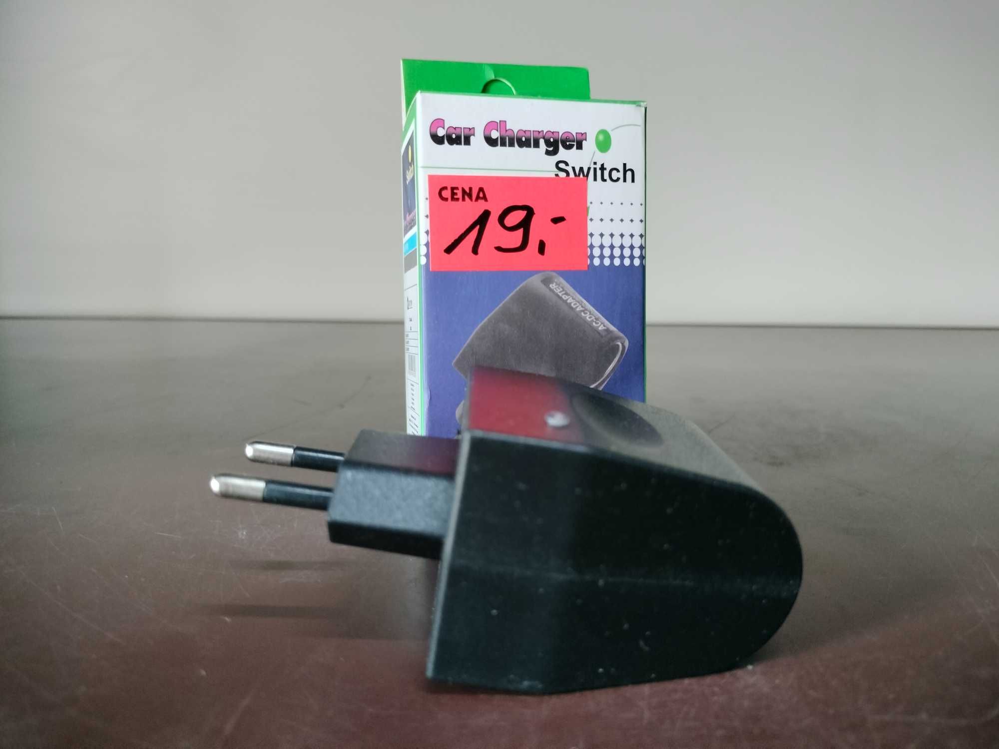 adapter przejściówka 220V 230V / 12V ZAPALNICZKI nowe zapakowane jakoś