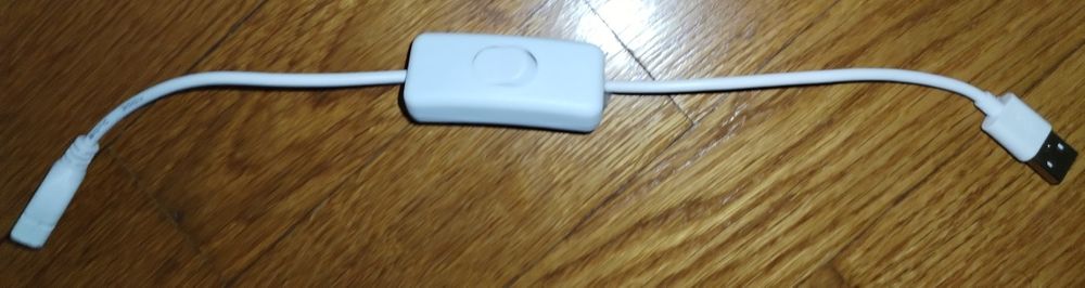 Dispositivo interruptor USB macho e fêmea