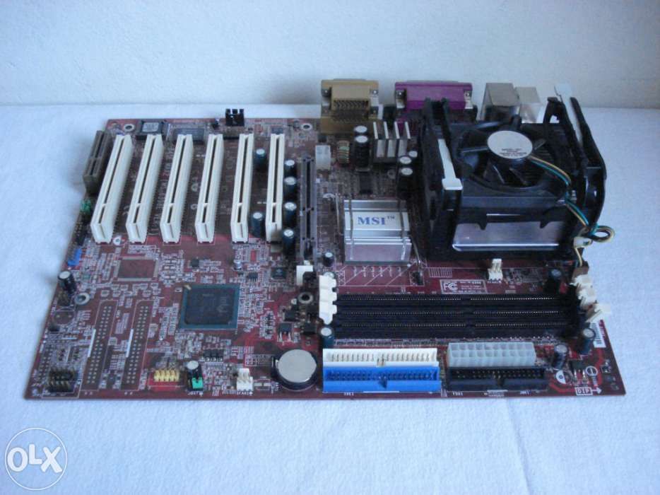 Motherboard + CPU + Cooler + Manual