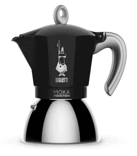 Kawiarka MOKA INDUCTION II 6tz BLACK Bialetti