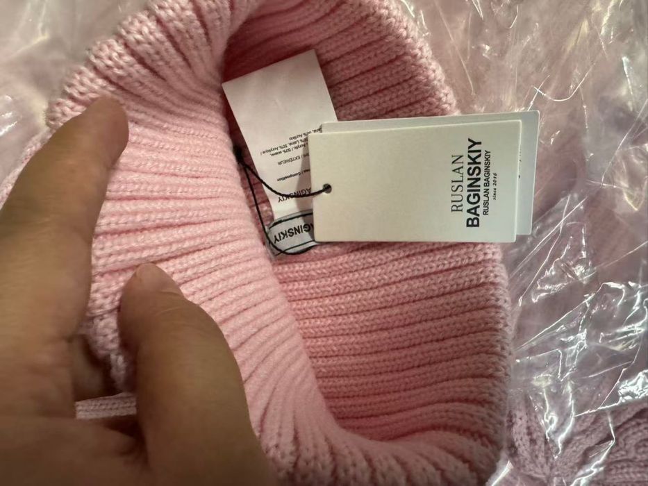 Шапка жіноча зимова  шарф чорна коричнева ryslan baginskiy  багінський