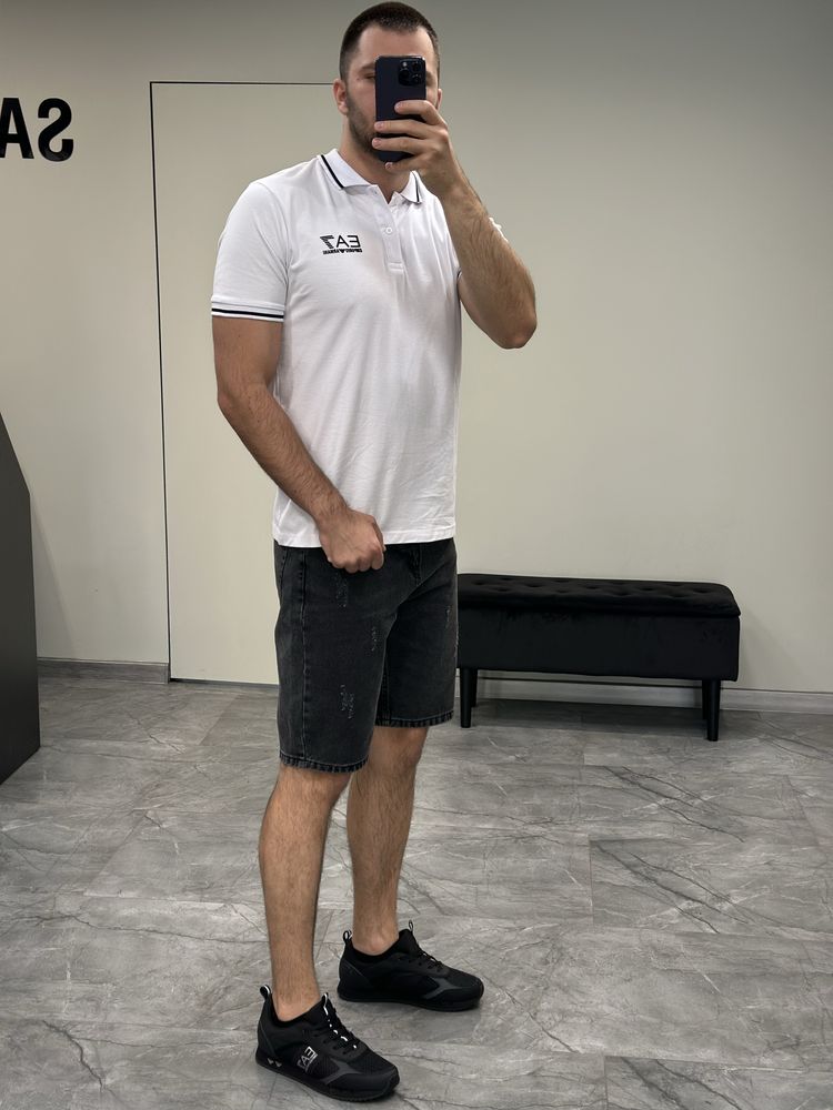 Поло футболка Armani S-XXL