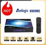 TV BOX ТВ БОКС T95W2   S905W2 2 /16  video G31 MP2   4K 60FPS 5G WiFi