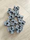 10x Łącznik/Adapter Torów Drewnianych do Lego DUPLO