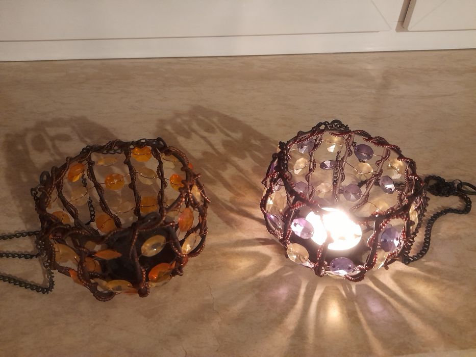 Orientalny świecznik na wklad