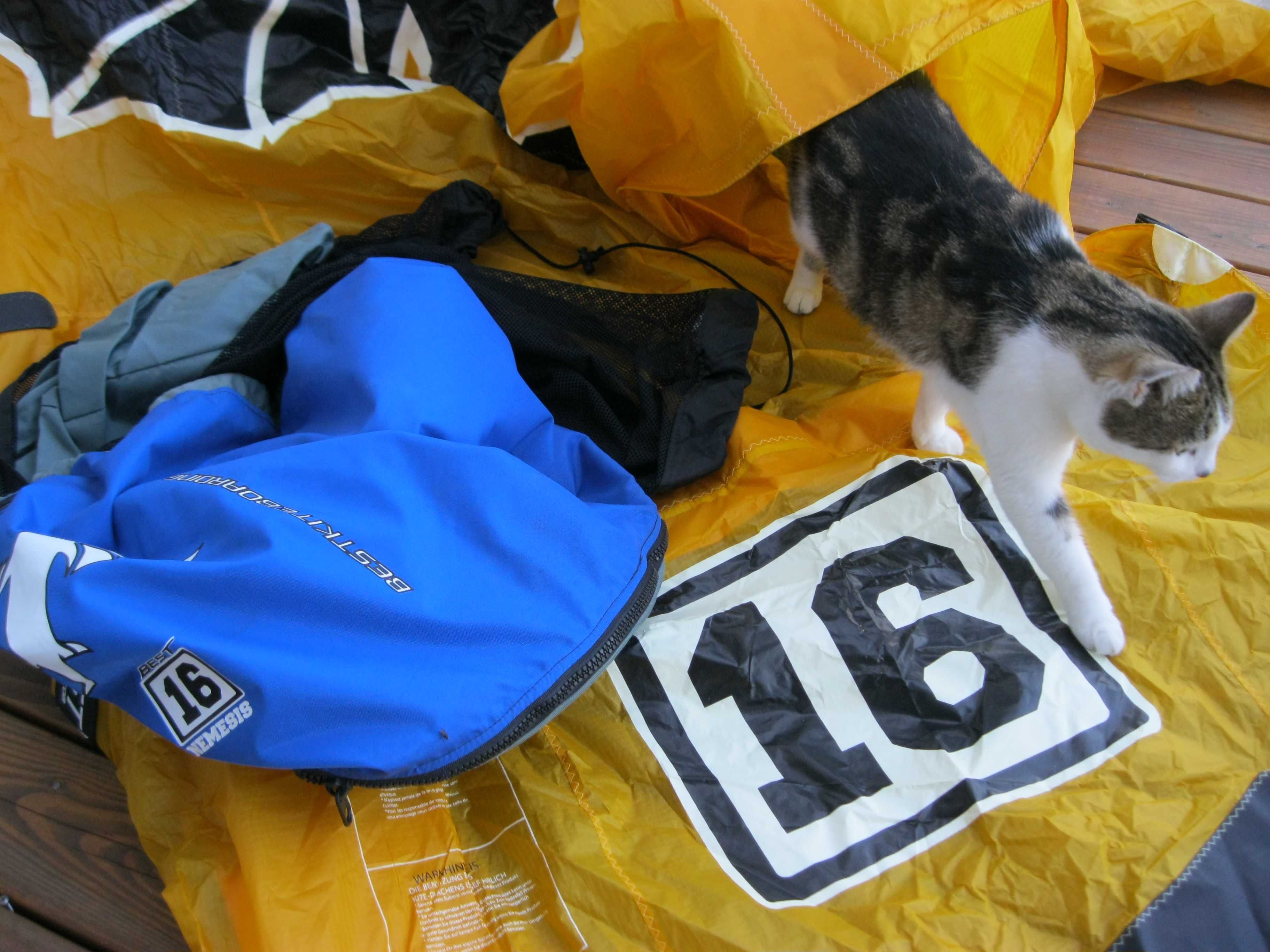 Kitesurfing latawiec NEMESIS 16