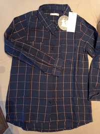 Granatowa Koszula r.134