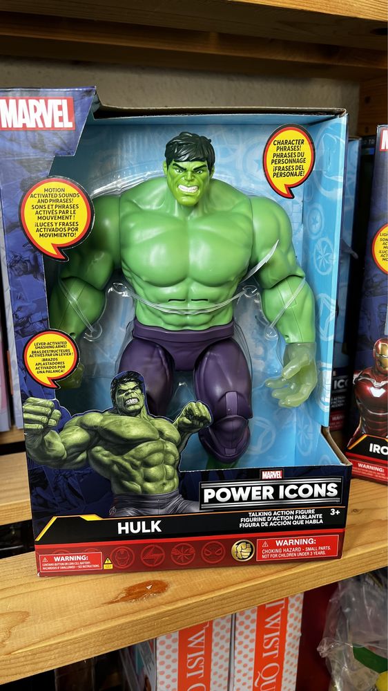 Оригинал дисней Халк 28 см говорящий Hulk Talking Action Figure Disney